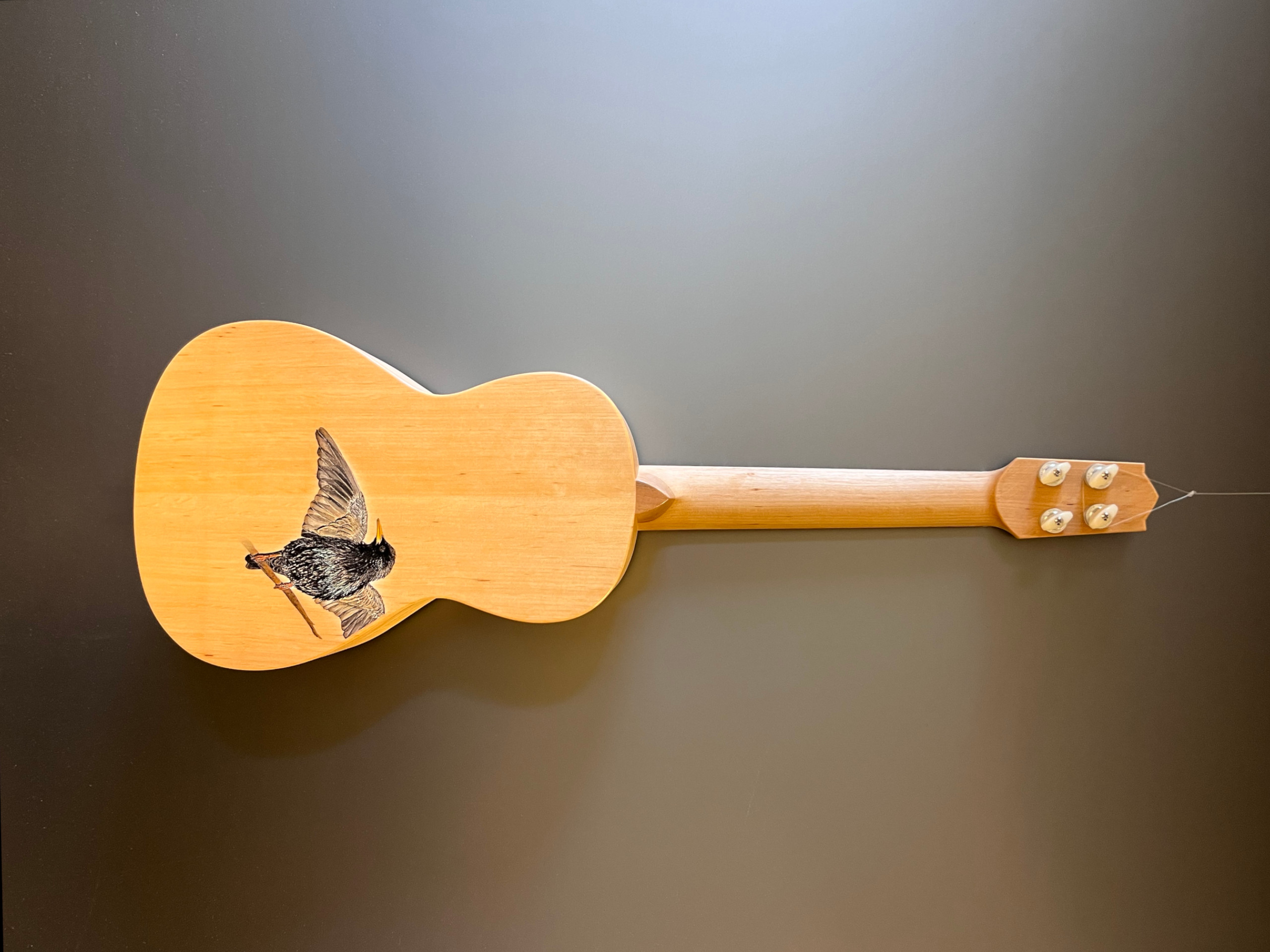 Ukulele Nürnberg bemalt